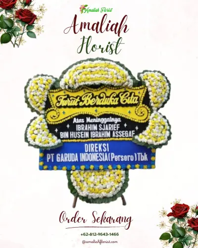 Papan Bunga Duka di Setiamulya